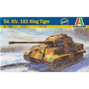 Italeri - King Tiger Harckocsi Modell - 1:72