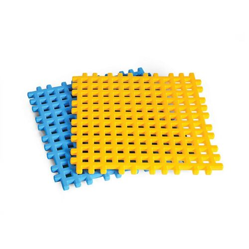 Marioinex Waffle Építőelem Alap - Kék és Sárga