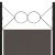 vidaXL antracitszürke 4 paneles paraván 160 x 180 cm 83276845