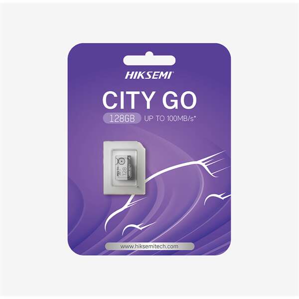 Hiksemi memóriakártya microsdxc 128gb city go cl10 100r/85w uhs-i...