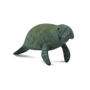 Manatee animal figure, realistic toy, green, for kids, play, learning, educational - Papo Figure