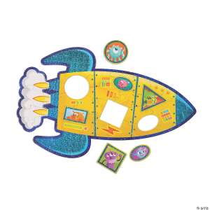 Shiny Rocket Floor Puzzle, 39 pieces, rocket shaped - Melissa & Doug Puzzle