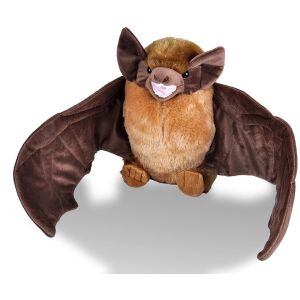 Pluszowa zabawka nietoperz Wild Republic, 30 cm, urocza pluszowa zabawka - Interaktywna gra dla dzieci, LEGO DUPLO, Indiański namiot, Gra rozwojowa dla małych dzieci, Interaktywny pluszak i Plusz