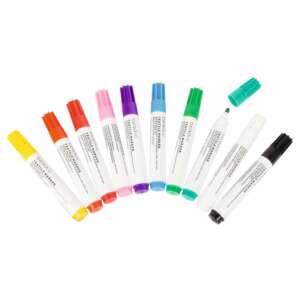 Beleduc 10 darabos textilfilc készlet, 10 különböző színben, szövetekhez, textilhez és kézműves projektekhez - Textilmarker