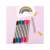 Playbox of Sweden 10 piece fiber pen set with two tips, double ended, assorted colors, rainbow drawing