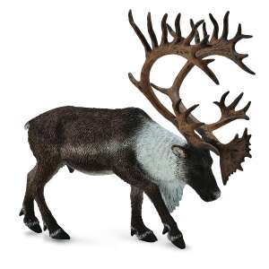 Collecta Reindeer Figure, XL, Hand-painted, Realistic, for Play and Education - Collecta