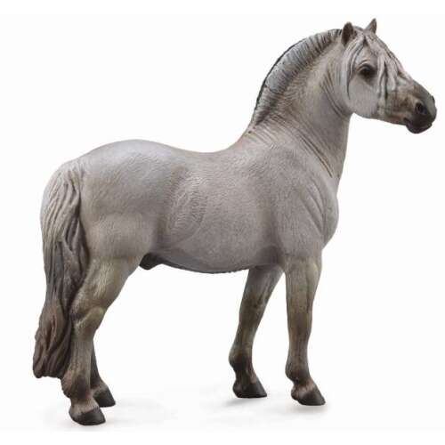 Collecta Fjord póni figura, XL, szürke ló figurája