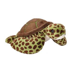 Wild Republic Teknős - Toy Plus 13 cm plush toy, green and brown turtle - Nonbrand Plush Toy