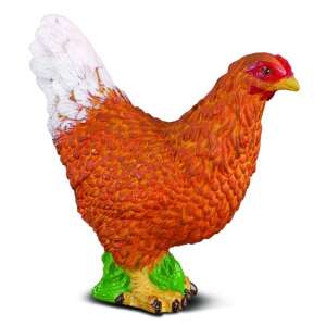 Gaina S Collecta Red Hen Farm Animal Figurine - Collecta