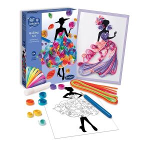 Sentosphere Quilling Art set for kids, creative paper craft kit - Sentosphere