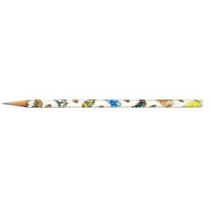 Fridolin Nature Fun pencil, butterfly and ladybug design - Graphite Pencil