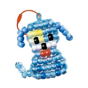 Avenir Fun Bead Charm Create My Own Dog - finished beaded puppy charm - Bead & Bead Stringing Kit