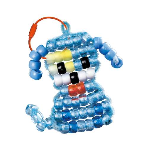 Avenir Fun Bead Charm Create My Own Dog - finished beaded puppy charm