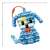 Avenir Fun Bead Charm Create My Own Dog - finished beaded puppy charm with size information