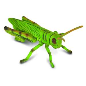 Green grasshopper toy figure, Szöcske - Állati figura - Collecta