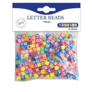 Set 300 de margele colorate cu litere - Playbox 89694615 Perle, mărgele