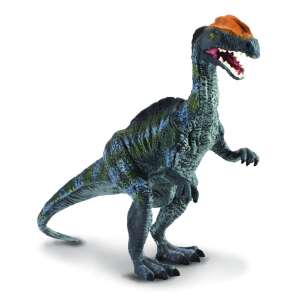 Collecta Dilophosaurus dinosaur figure, blue, realistic, collectible - Collecta