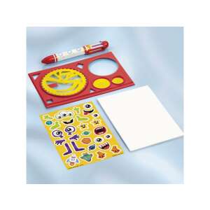 Spirograph SpiroArt drawing tool with multi-color pen, stickers and notebook - Pen