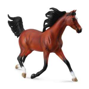 Collecta Arabian Bright Bay Stallion figure, brown horse figurine, toy horse - Collecta