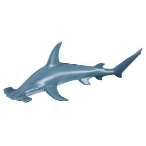 Collecta Hammerhead Shark figure, grey, realistic, detailed, plastic, collectible, toy - Collecta
