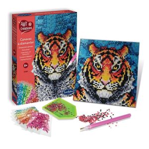 ArtCreations Tigris Gyémántfestő Készlet - 28x21cm 131326954 - Sentosphere