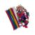 Toymytoy Hobbi Creative Kit - 2500 pcs Glitter Elements: Pom poms, pipe cleaners, sequins