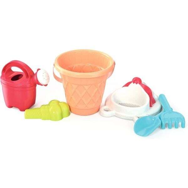 Water and Sand Play Set Gelato Bucket with Tools