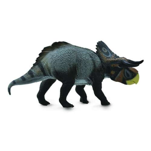 Collecta Nasutoceratops dinoszaurusz figura, kézzel festett, valósághű, gyerekeknek, oktatójáték