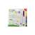 Malinos Babyzauber 10 washable felt-tip pens, back of packaging
