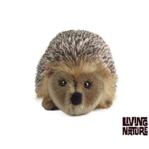 Плюшена играчка таралеж Living Nature 18 cm за бебета и малки деца - Nonbrand Плюш