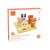 Orange Tree Toys Woodland Animal 3D Puzzle box, a colorful box with a picture of the puzzle and its pieces
