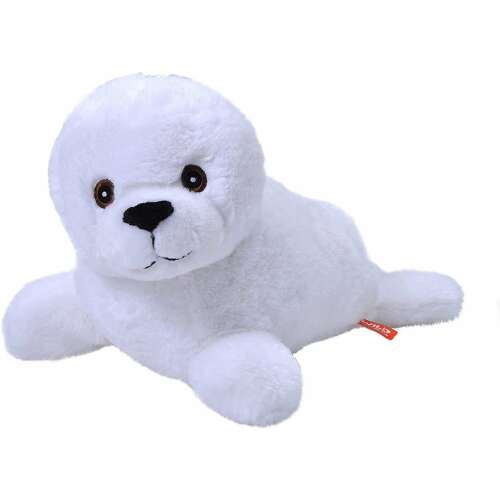 Wild Republic 30cm white plush seal toy