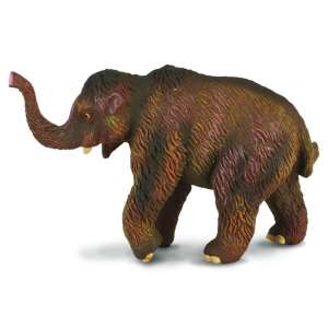 Collecta Woolly Mammoth Figurine, realistic, detailed, brown, standing, 8.5 x 3 cm, for kids, educational toy - Collecta