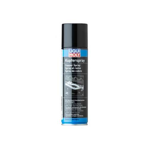 Liqui Moly Copper Spray, 250ml, for high-temperature applications, corrosion protection, assembly and disassembly