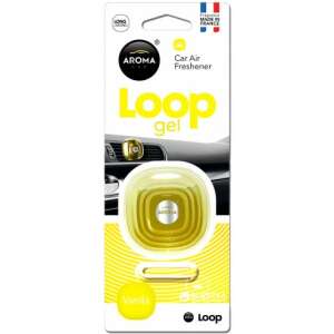 Aroma Car Loop Gel Air Freshener, Vanilla Scent - Car Air Freshener