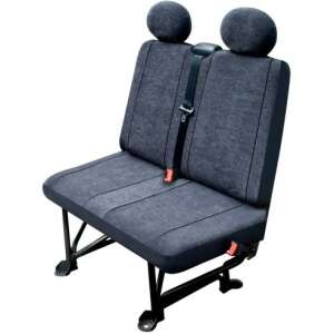 Carpassion L Grey Double Fabric Car Seat Cover for Vans - Car seat cover