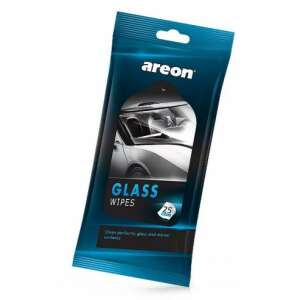 Areon Glass Wipes, 25 count, for cleaning car windows, mirrors, and other glass surfaces - Car Care Tool