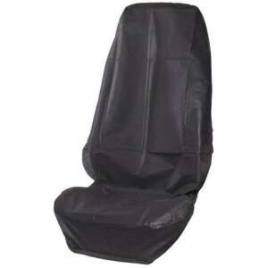 Carpassion újrafelhasználható polipropilén ülésvédő huzat, fekete, autóülések védelmére a szennyeződéstől és a foltoktól - Háttámla- és ülőfelületvédő