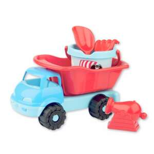 Androni Giacattoli Pirate Sand Truck Toy Set, red and blue, for kids 3 years and up - Pool and Beach Toy
