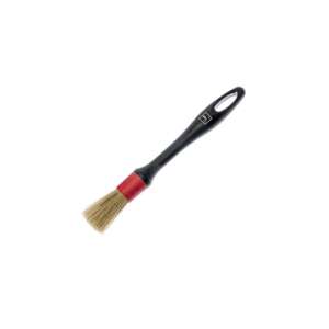 Koch Chemie Interior Brush Red car interior cleaning brush, red and black, with natural bristles - Car wash brush