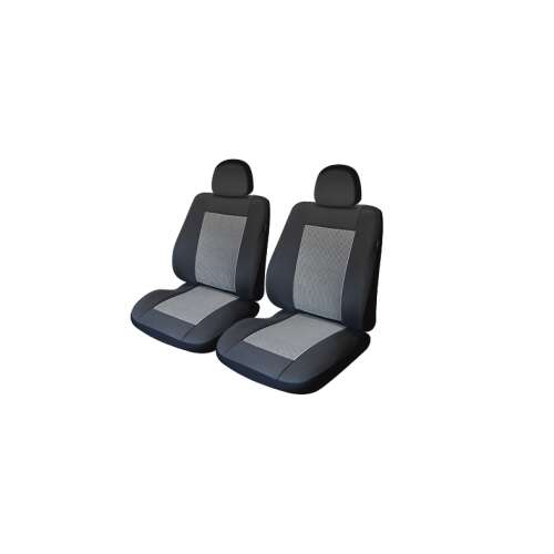 Huse auto Umbrella, set față, gri lux, 2 buc.