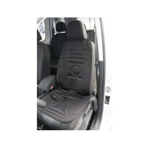 Petex heated car seat cover with 2 heating levels and remote control