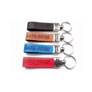 Land Rover leather keychain, black, brown, blue, red - Keychain
