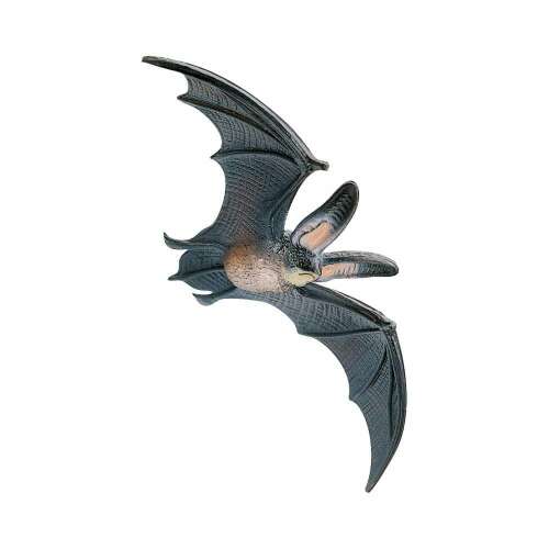 Denevér - Állati figura, kézzel festett műanyag figura, nem tartalmaz PVC-t, 14 x 6,3 x 2,7 cm, 3 éves kortól