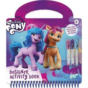 My Little Pony Designer Activity Book featuring the characters Izzy Moonbow and Sunny Starscout - Totum
