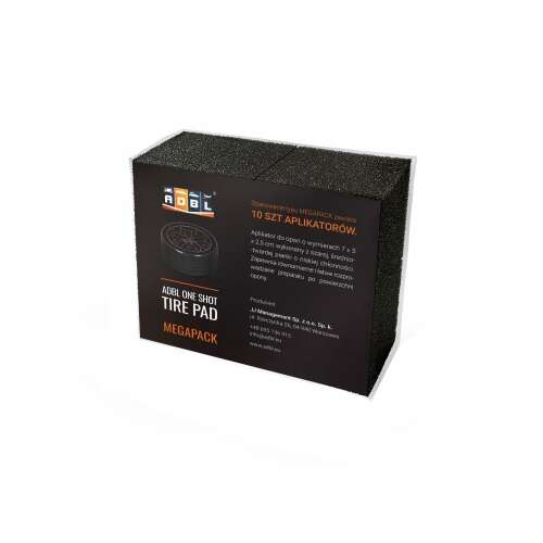 ADBL One Shot Tire Pad Megapack, 10 piece applicator set for tire dressing