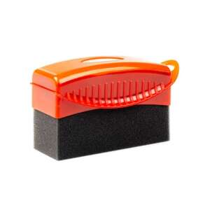 Aplikator do Amio do opon w plastikowym pudełku, aplikator do pielęgnacji opon, aplikator do nabłyszczania opon, narzędzie do pielęgnacji opon, narzędzie do nabłyszczania opon, narzędzie do pielęgnacji opon, narzędzie do pielęgnacji samochodu - AMiO Narzędzie do pielęgnacji samochodu