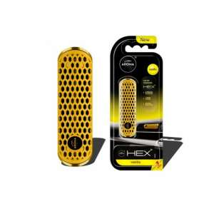 Aroma Car Fancy Shapes Polymer Hex vanilla car air freshener - Car Air Freshener