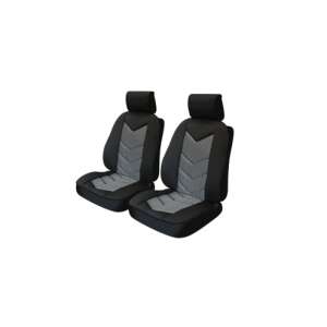 Ergonomikus autós ülések, 2 db-os készlet, fekete és szürke, Umbrella márka - Nonbrand Autó üléshuzat