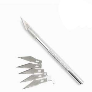 ORIGINAL DEALS precíziós hobby kés 5 tartalék pengével - Szerszámkés